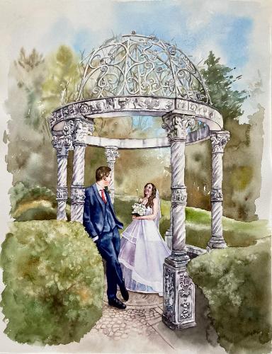 Art gallery Wedding artworks by artist Louiseportraits - MyArtBrief