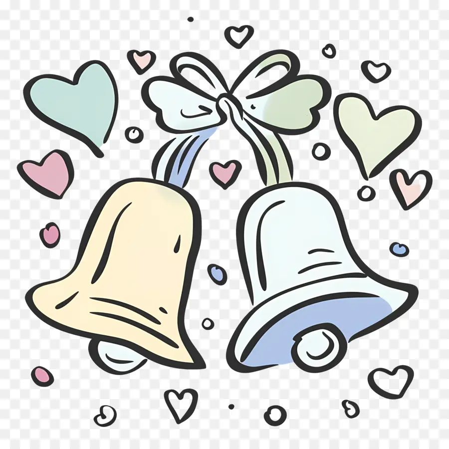 wedding bell clipart