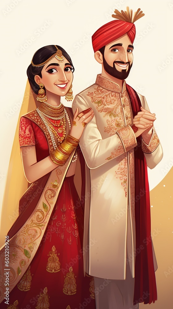 wedding cartoons