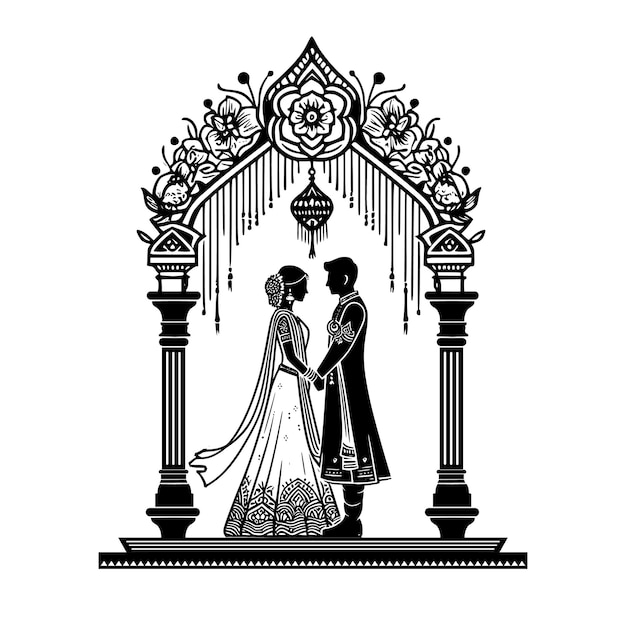 wedding clip are