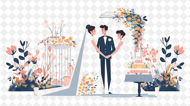 wedding fountain cliparts