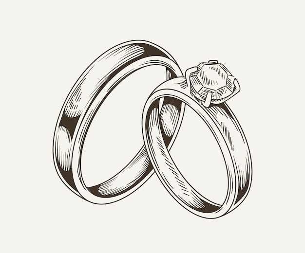 wedding rings art