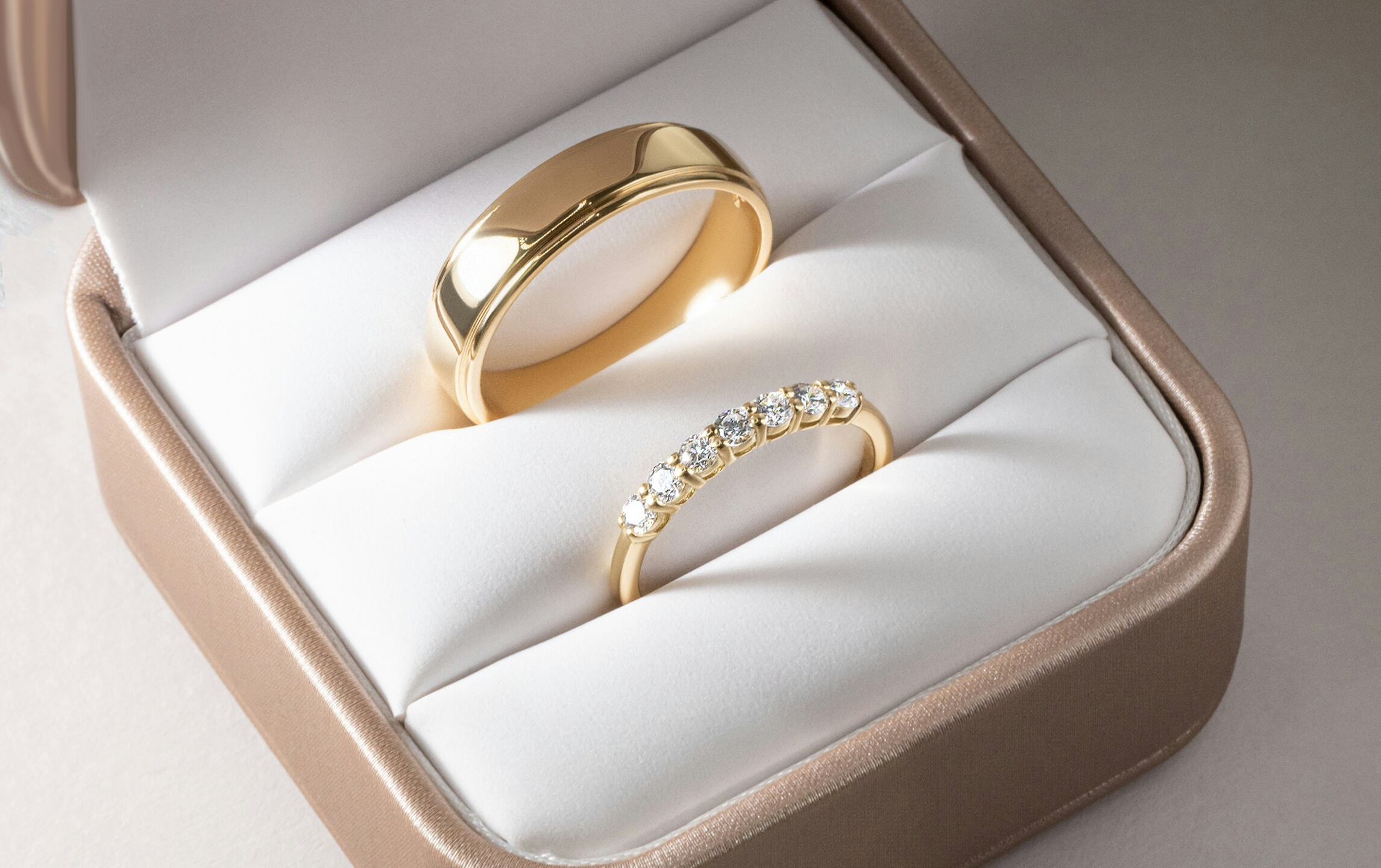 Blakely White Gold Modern Wedding Ring - Flawless Fine Jewellery ...