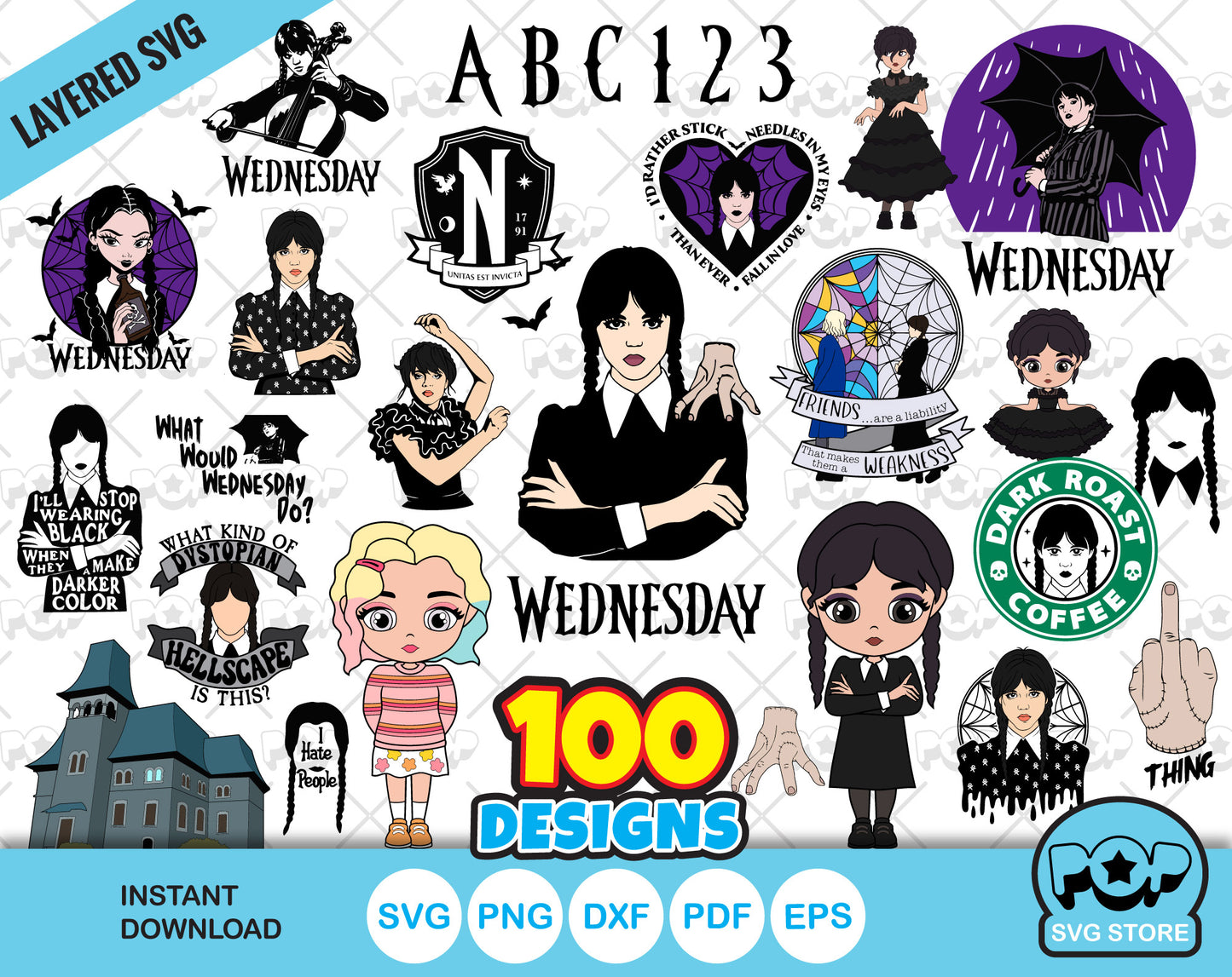 wednesdays cliparts