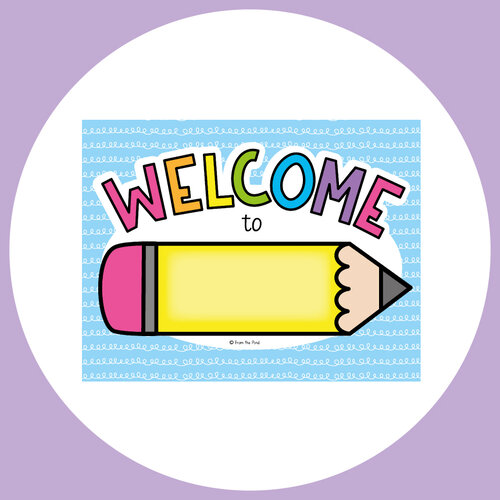welcome classroom cliparts