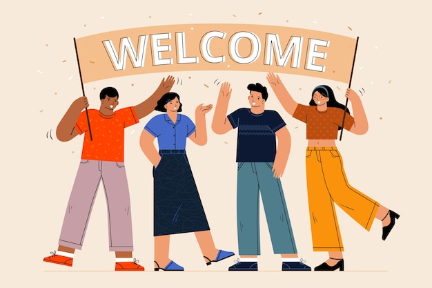 Welcomings Images - Free Download on clipart library