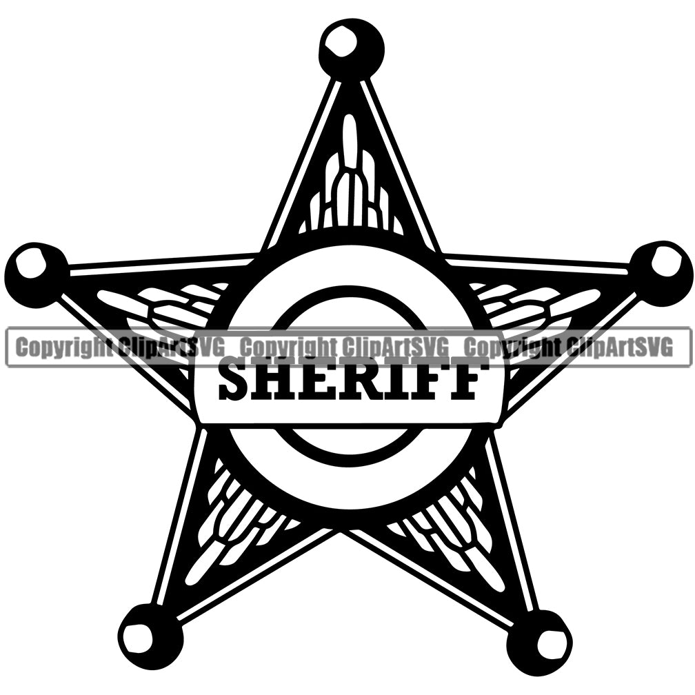 Cowboy Western Texas Vintage American Country Rodeo Sheriff Badge ...