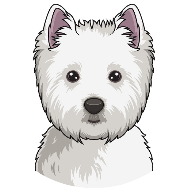 Westie Clipart-Vektoren und -Illustrationen zum kostenlosen ...