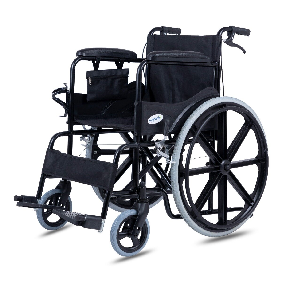 Premium Foldable Basic Wheelchair - Everactiv | Seniority