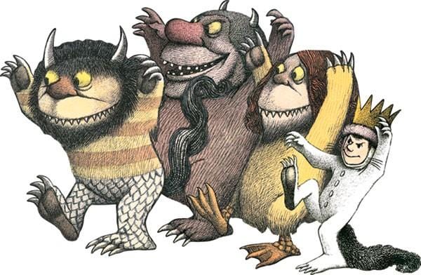 where the wild things are clipart