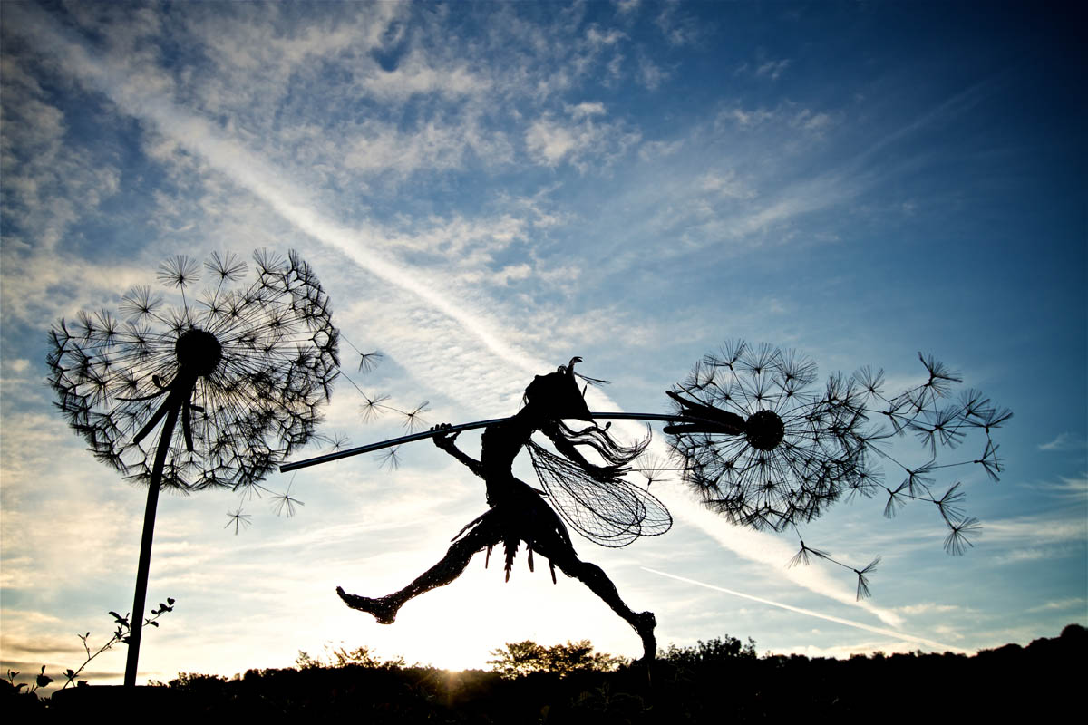 Whimsys Pride - Fantasywire - Wire Sculpture