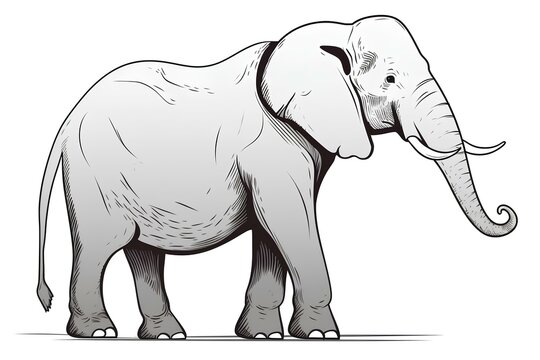 white elephant clipart