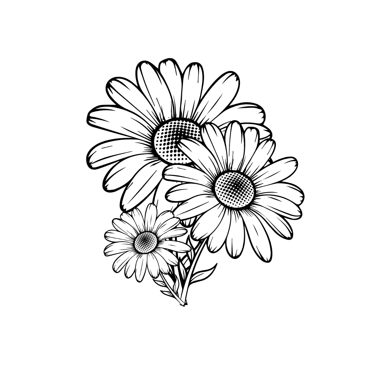 white flower clipart