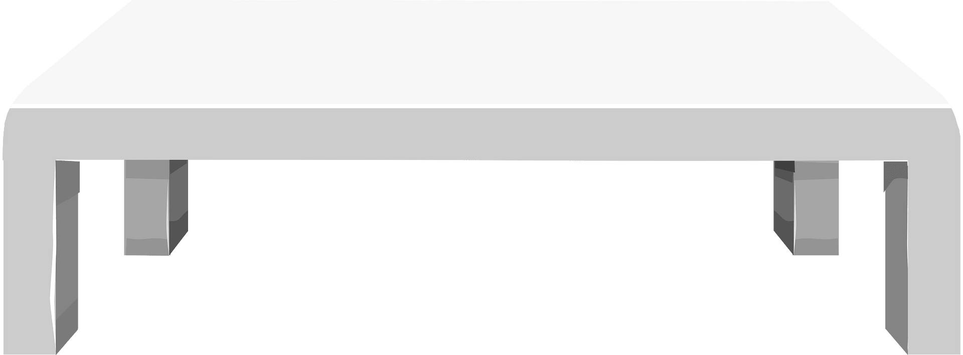 White swedish table - Free vector clipart images on clipart library.com