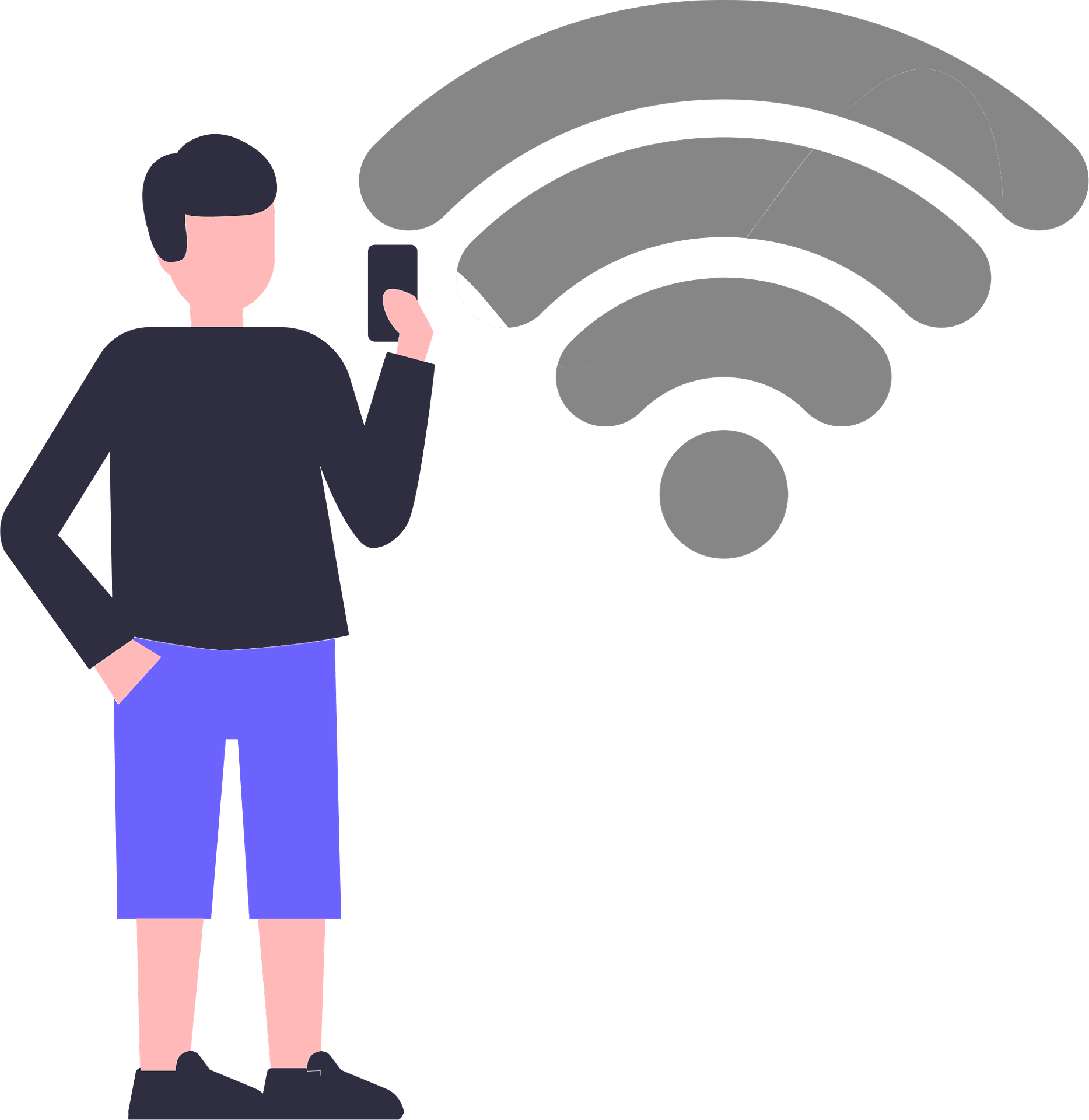 Wi-fi - Free vector clipart images on clipart library.com
