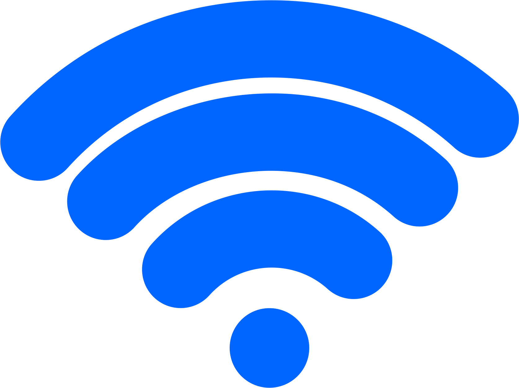 Wi-Fi logo PNG transparent image download, size: 1674x1251px