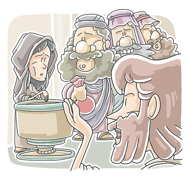 Christian clipArts.net _ The widows mite