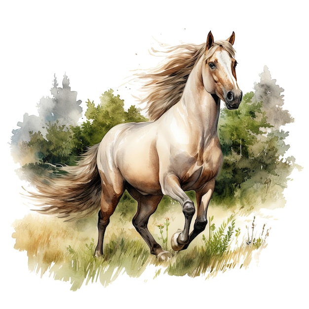 wild horse clipart