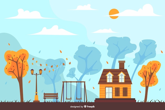 windy house cliparts