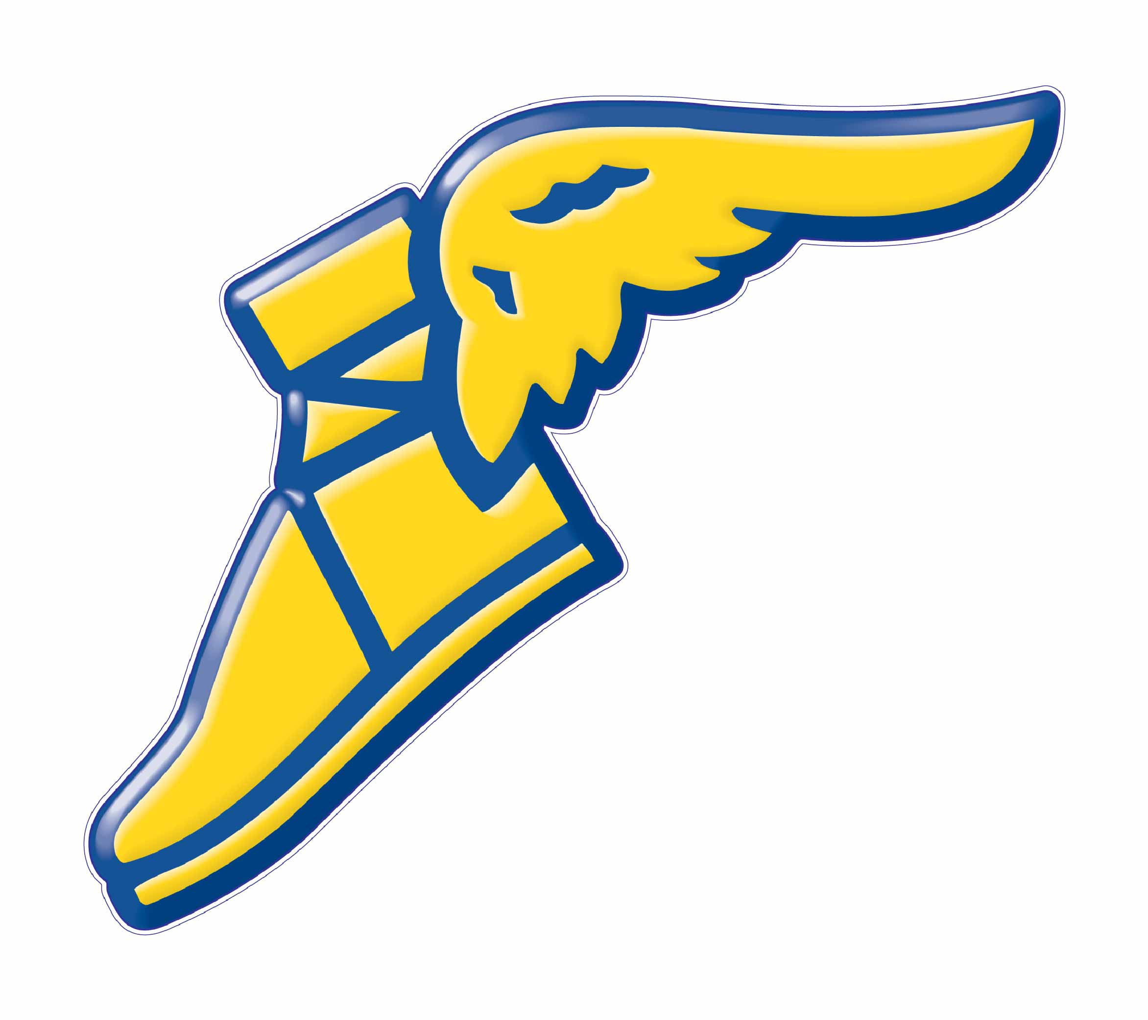 Goodyear Wing Foot logo vinyl sticker printed vinyl decal - AG Design