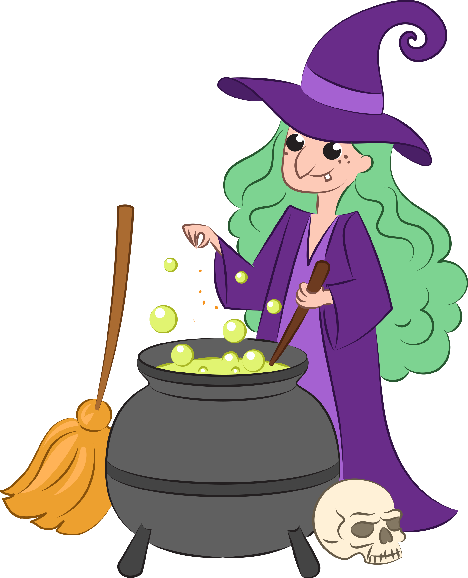 Witch - Free vector clipart images on clipart library.com