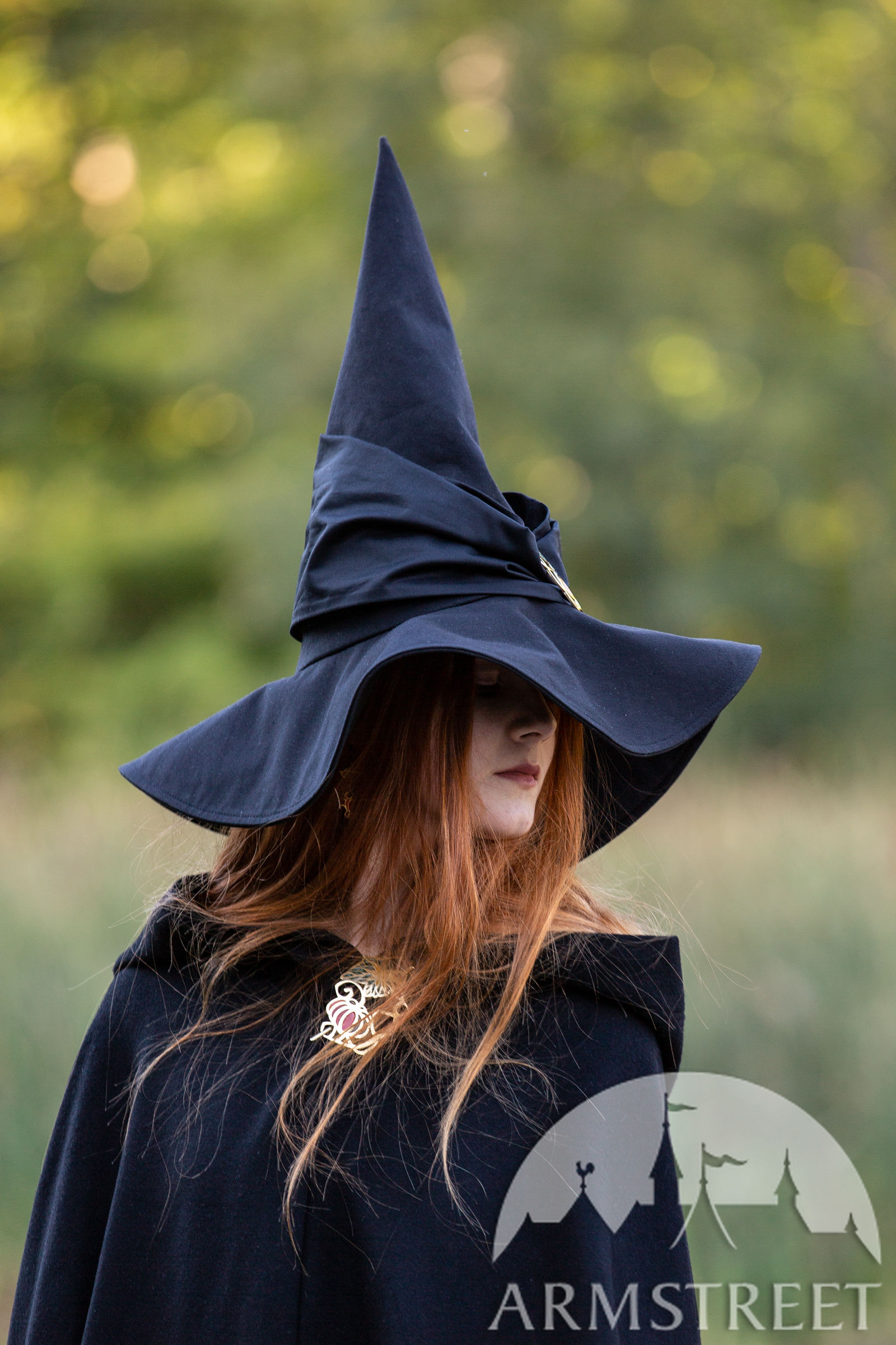 Black Cotton Witchs Hat Halloween Edition for sale. Available in ...