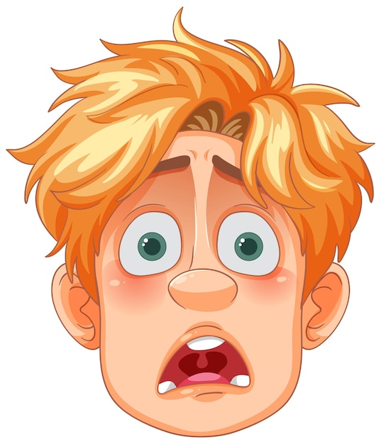 Scared Face-Vektoren und -Illustrationen zum kostenlosen Download ...