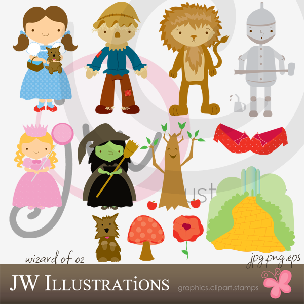 wizard of oz clipart