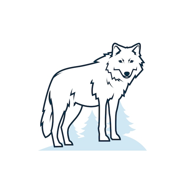 Page 2 | Wolf Outline Drawing Vectors &amp; Illustrations for Free ...