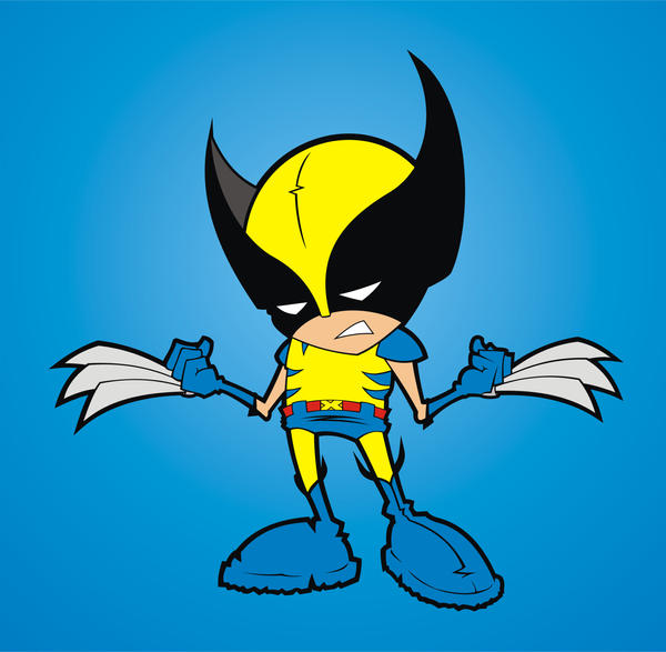 Wolverine standing by HeadsUpStudios on DeviantArt