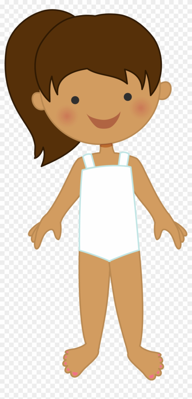 Free: Inch Cliparts - Human Body Girl Clipart - nohat.cc