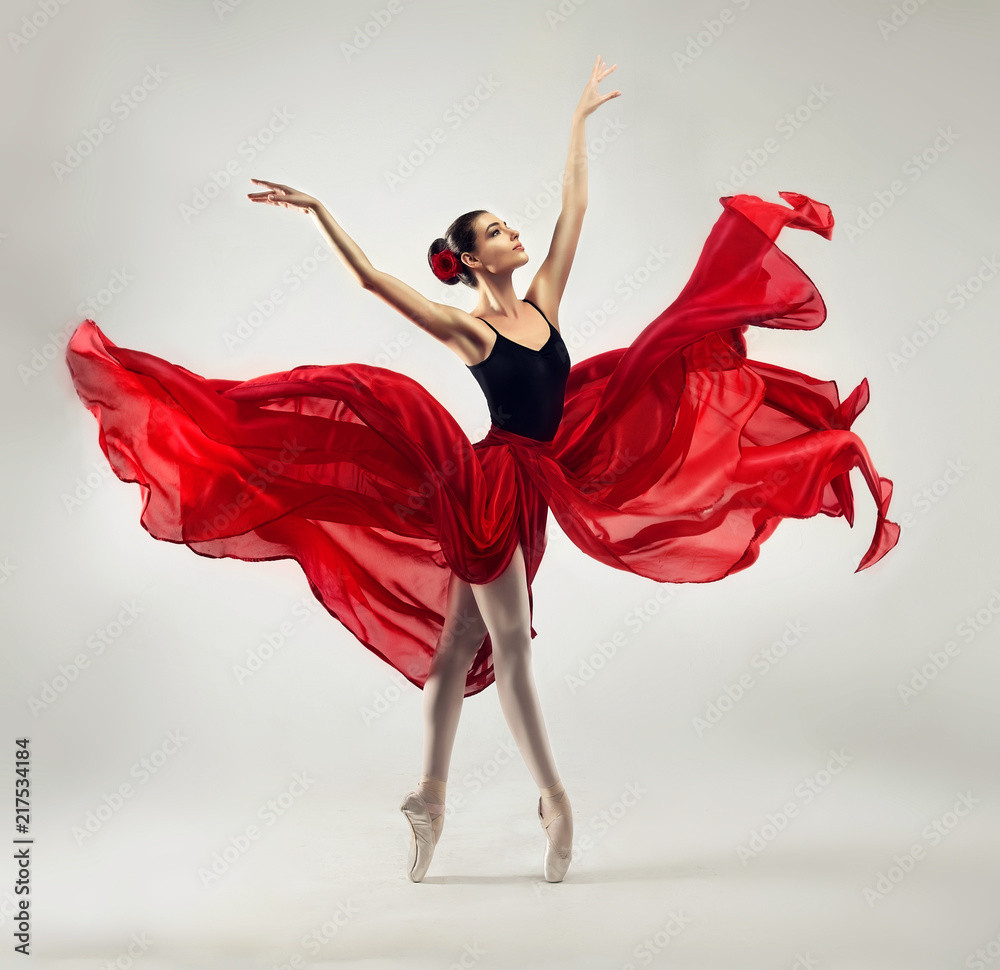 woman dances