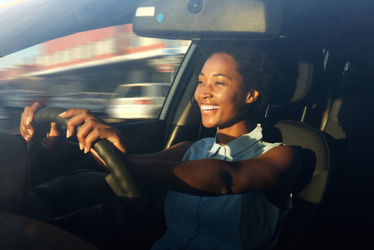 woman drivings