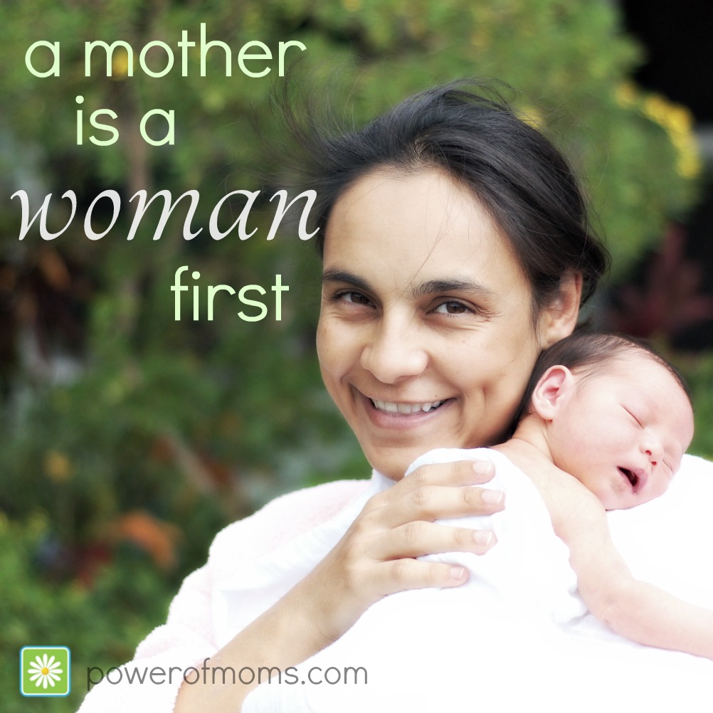woman mothers