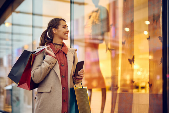 woman shopping