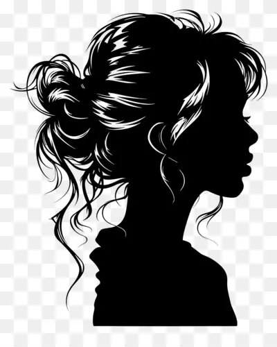 Woman Silhouette - Elegant Woman Silhouette - CleanPNG / KissPNG