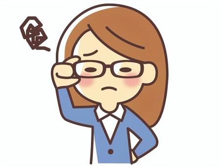 women glasses cliparts