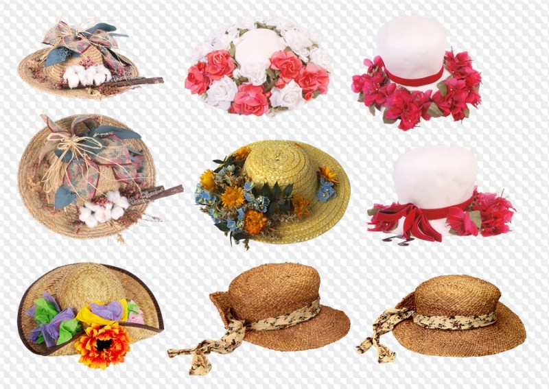 womens hats cliparts