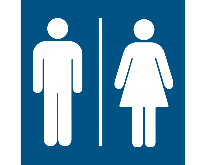womens restroom sign