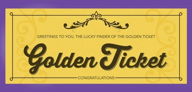 The Golden Ticket - Paperzip