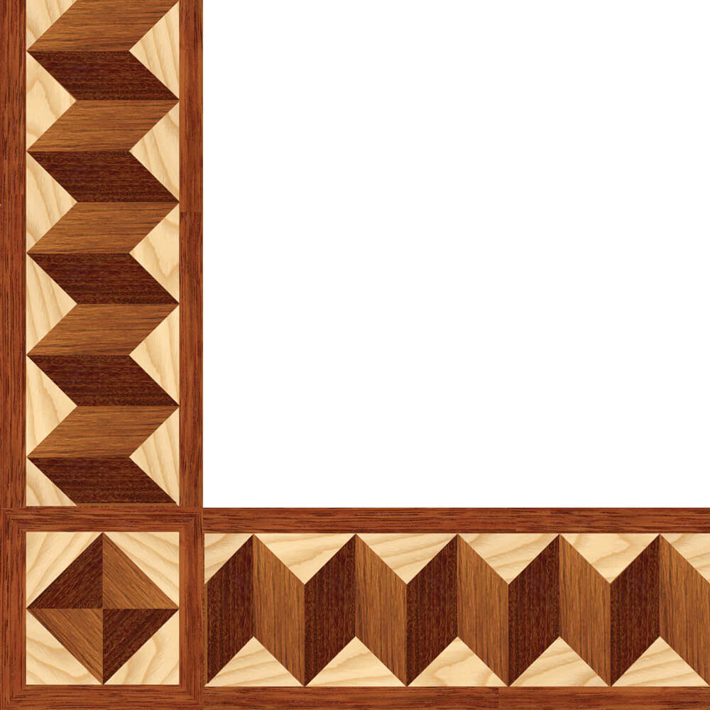 Bellevue Wood Border: Floor Border by Oshkosh Designs