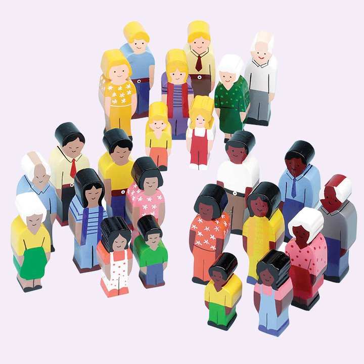 Decorate Your Own Wooden People 5 Pieces | Hobbycraft