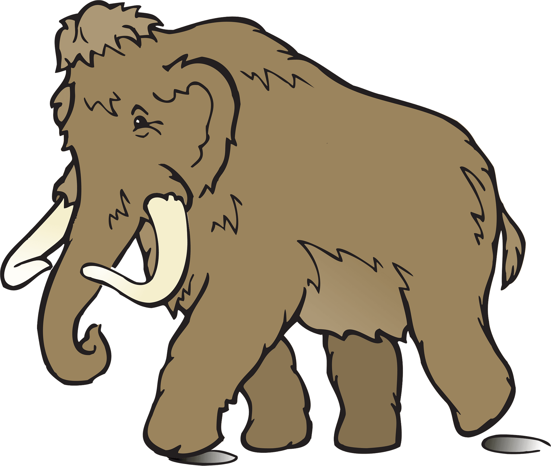 wooly mammmoth cliparts