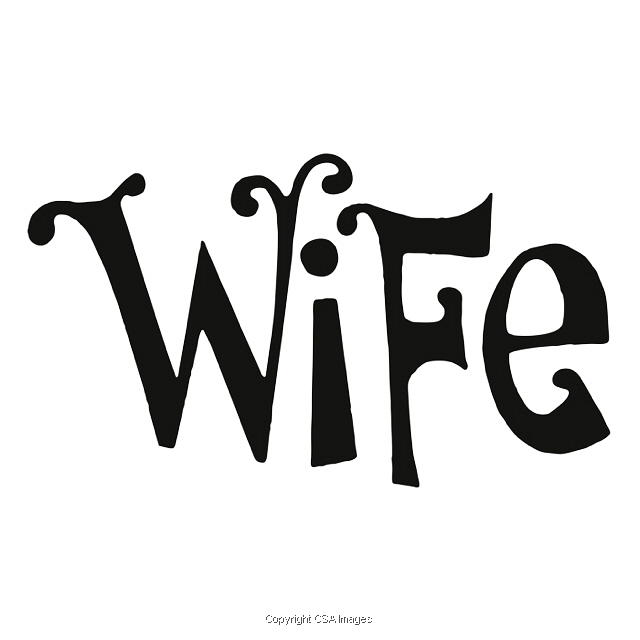 word wife cliparts
