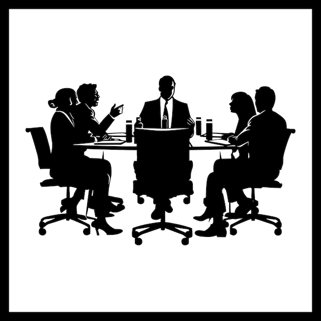 work meeting cliparts