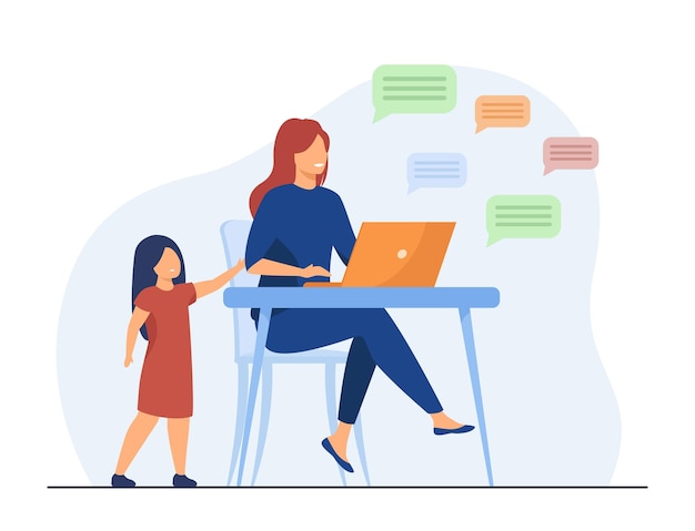 working mother cartoon