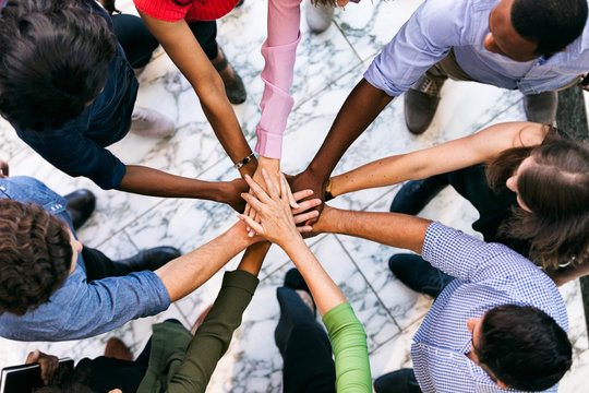 working together images