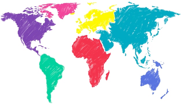 world map clipart