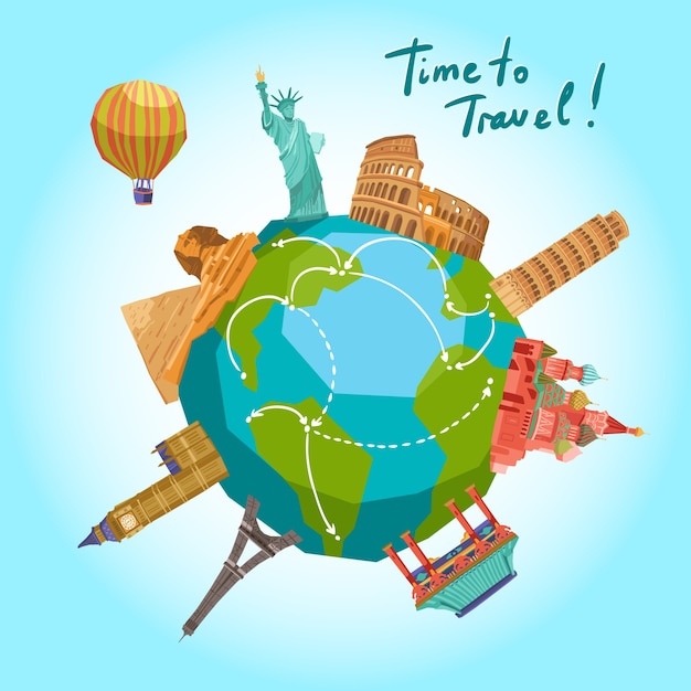 world traveler cliparts