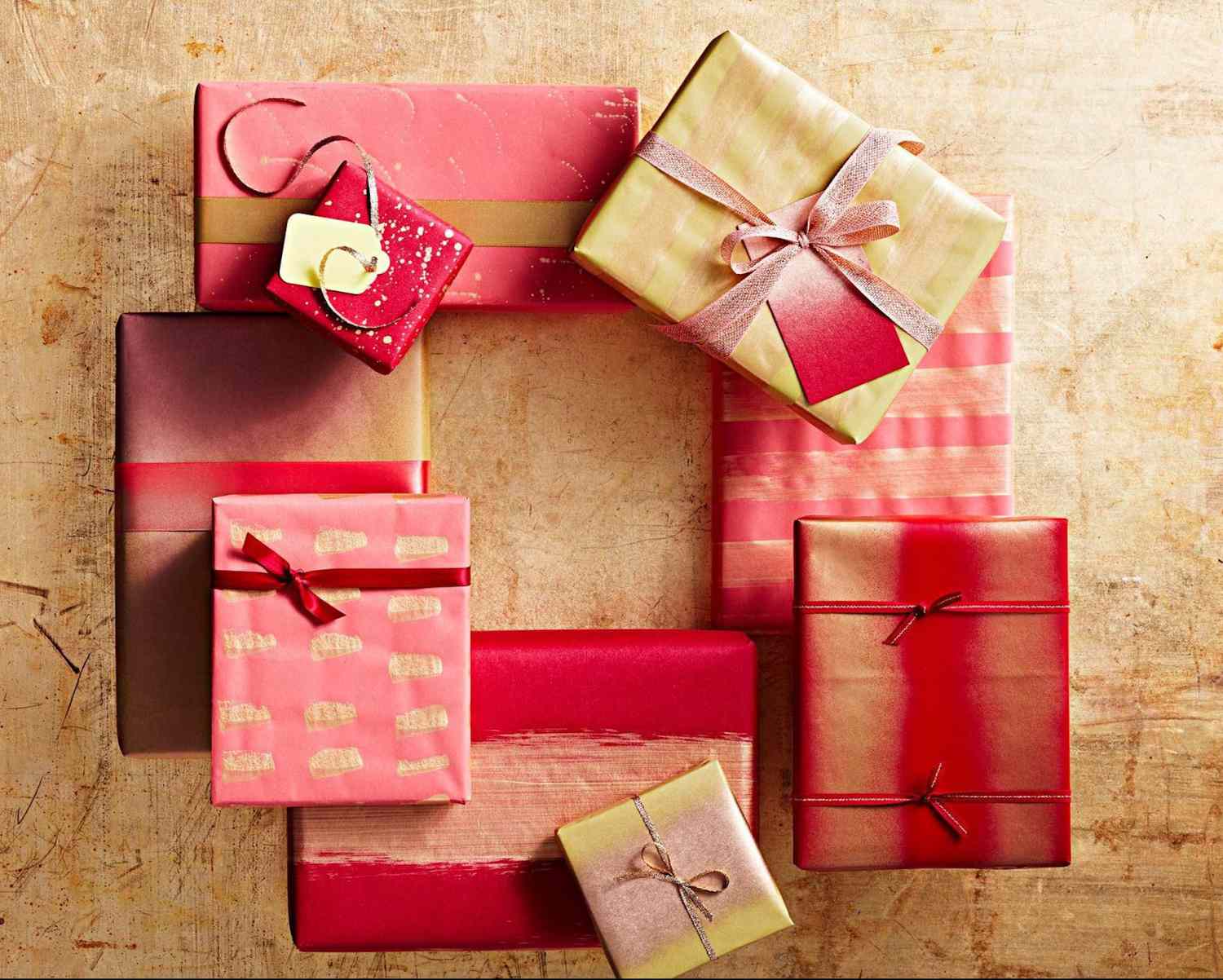 wrapped presents